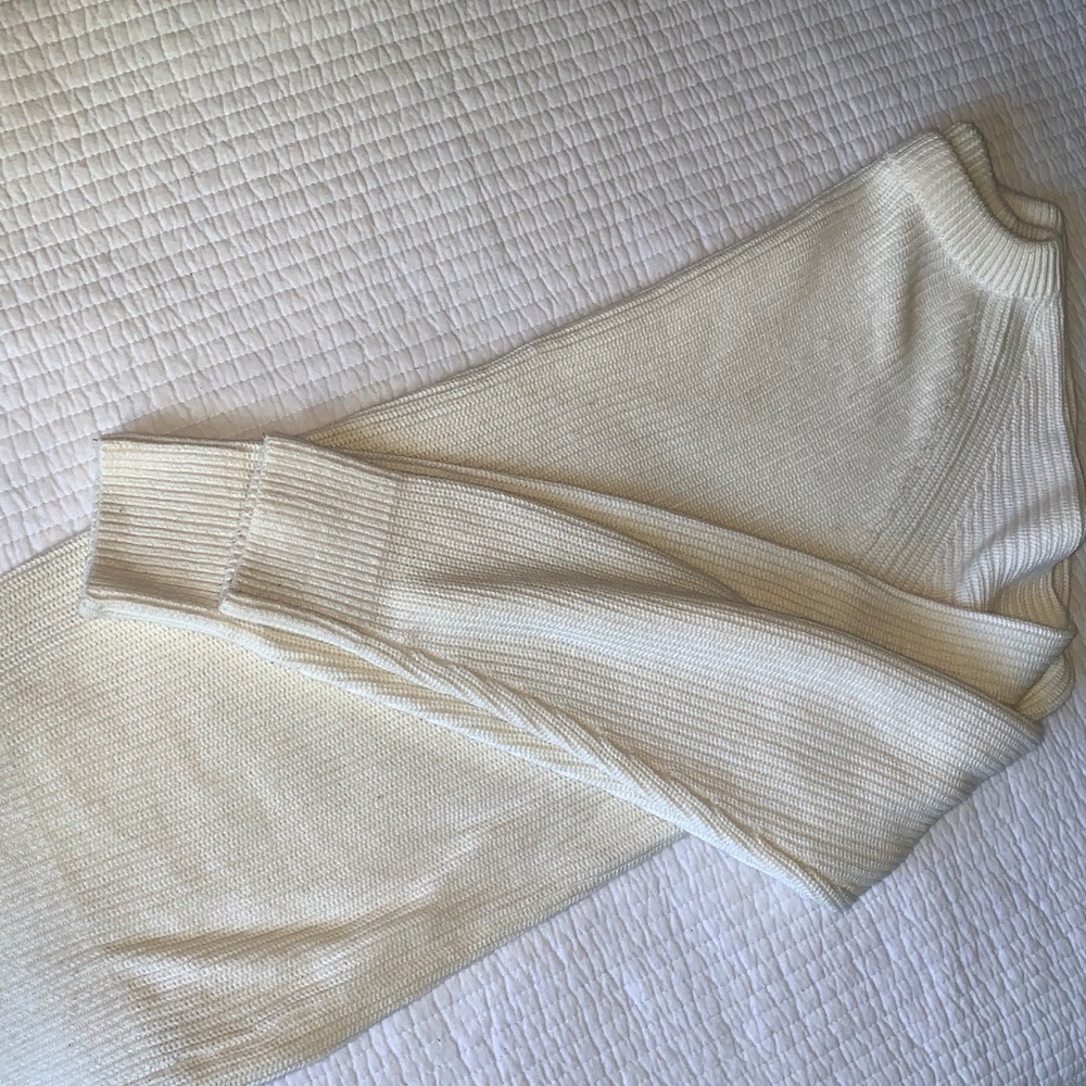 Man’s LOGG cream knitted sweater in large